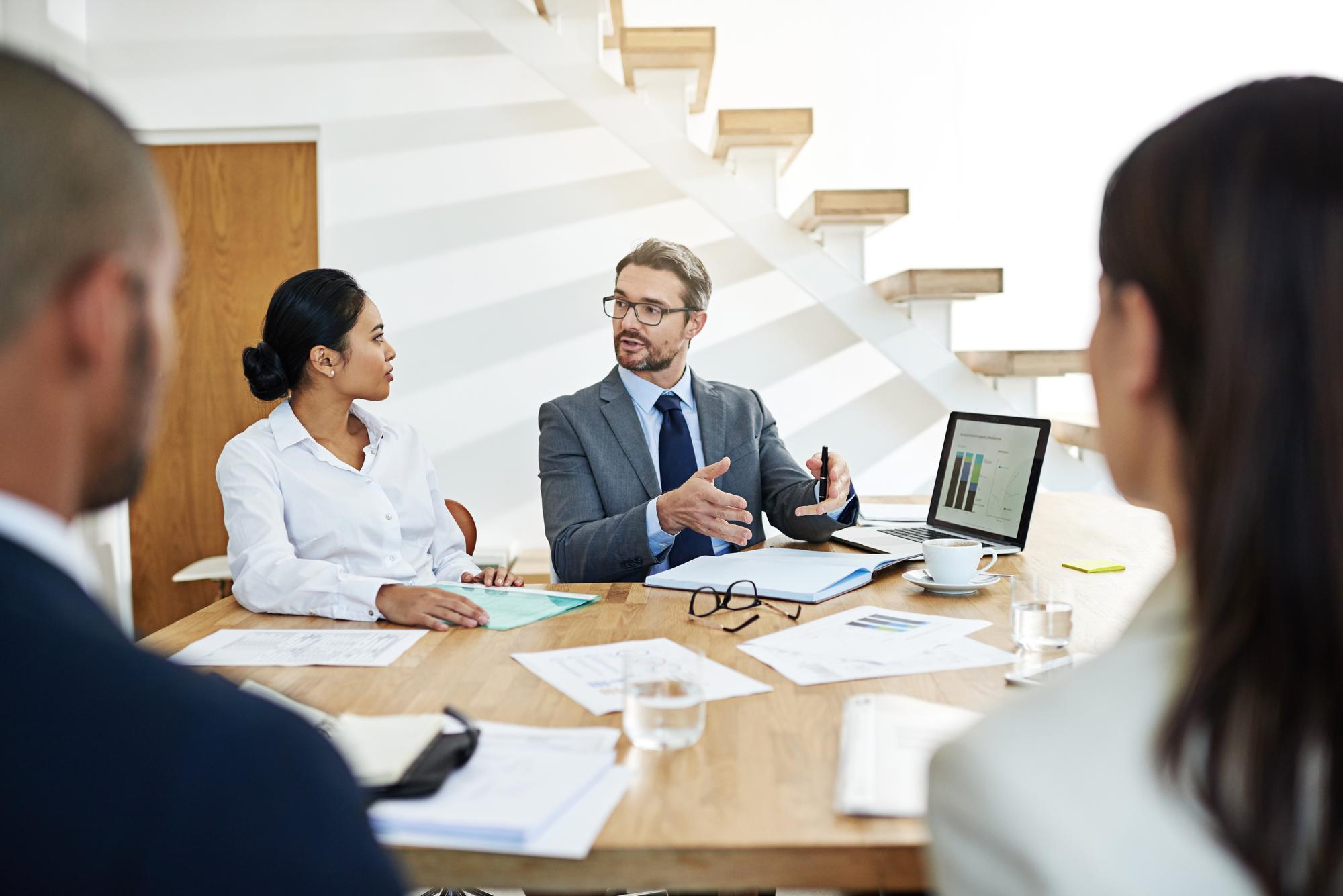 Salariés de la région zurichoise en séance de formation financière